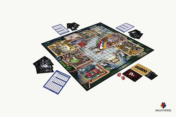 Cluedo The Classic Mystery Board Game Contents