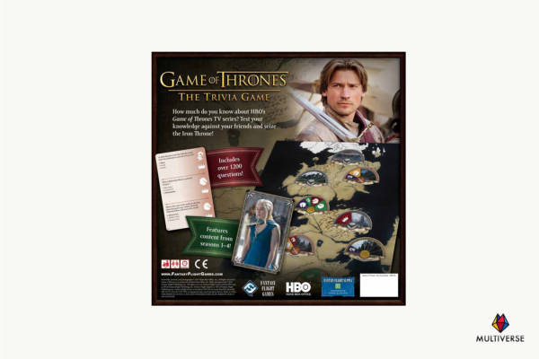 Game of Thrones The Trivia Board Game Contents