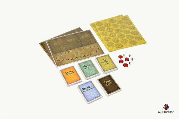 Red Dragon Inn Board Game Contents