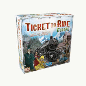 Ticket To Ride Europe Board Game