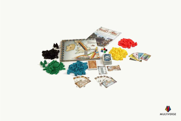 Ticket To Ride Europe Board Game Contents