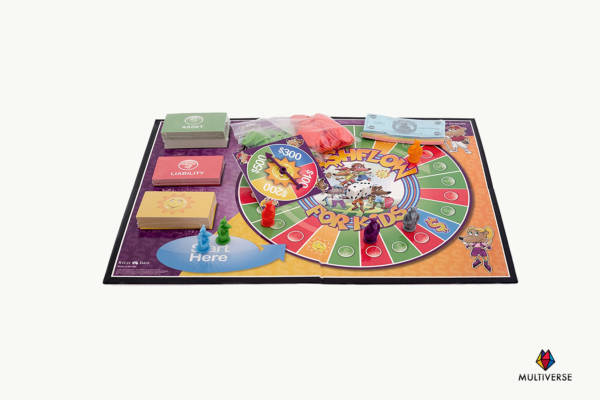 Cash Flow 101 Kids Board Game Contents